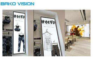 Easy Installation Led Lighting Electronic Poster Display For Shopping Mall Advertising