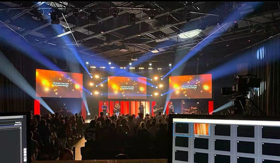 Light Weight IP40 P3.91 Stage Rental LED Display With Nationstar LEDs