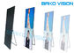 LED Poster Screen Floor Standing Signage Movable Advertising Panel Digital Mirror Display