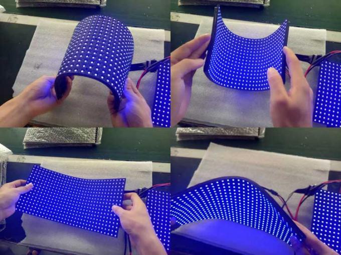 شاشة LED مرنة إبداعية لوحة تنسيق كبير لوحة غير ملحومة 1