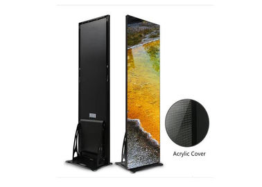 HD P2.5 Indoor Plug And Play Indoor LED Poster Portable Digital Mobile Event